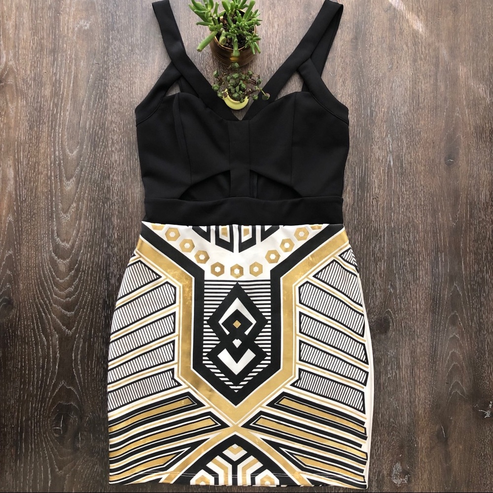 🚨 SOLD Nasty Gal Cutout Cocktail Dress